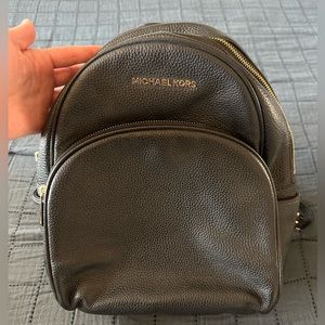 Michale Kors leather backpack purse